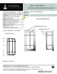 ADW-SQ-12LED-MNSB-WF