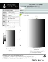 CYL-ARM-3X8-DN-10LED-PE