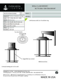 MLTR-ARM-16W-DIM-MN-WF
